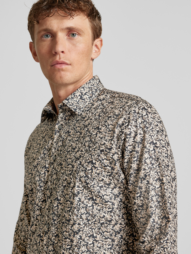 Selected Homme Slim fit vrijetijdsoverhemd met kentkraag model 'ETHAN'