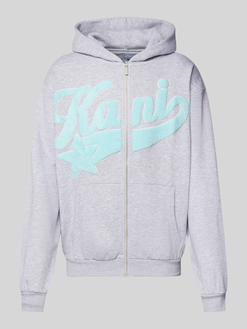 Karl Kani Sweatjack met labelstatement model 'Kani Star'