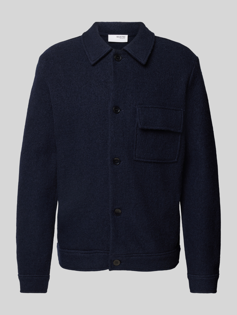 Selected Homme Overhemdjack met borstzak model 'NEALY'