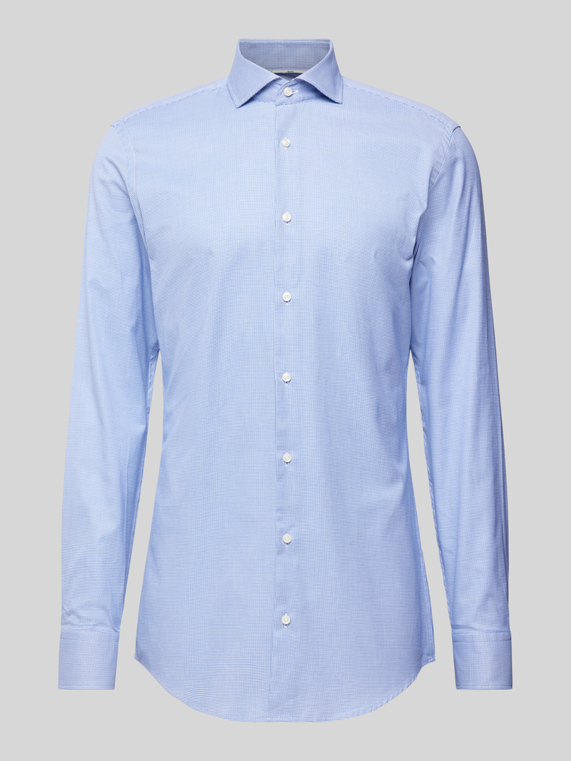 Boss Slim fit zakelijk overhemd met kentkraag model 'Hank'