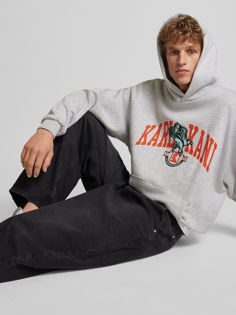 Karl Kani Hoodie met labelprint
