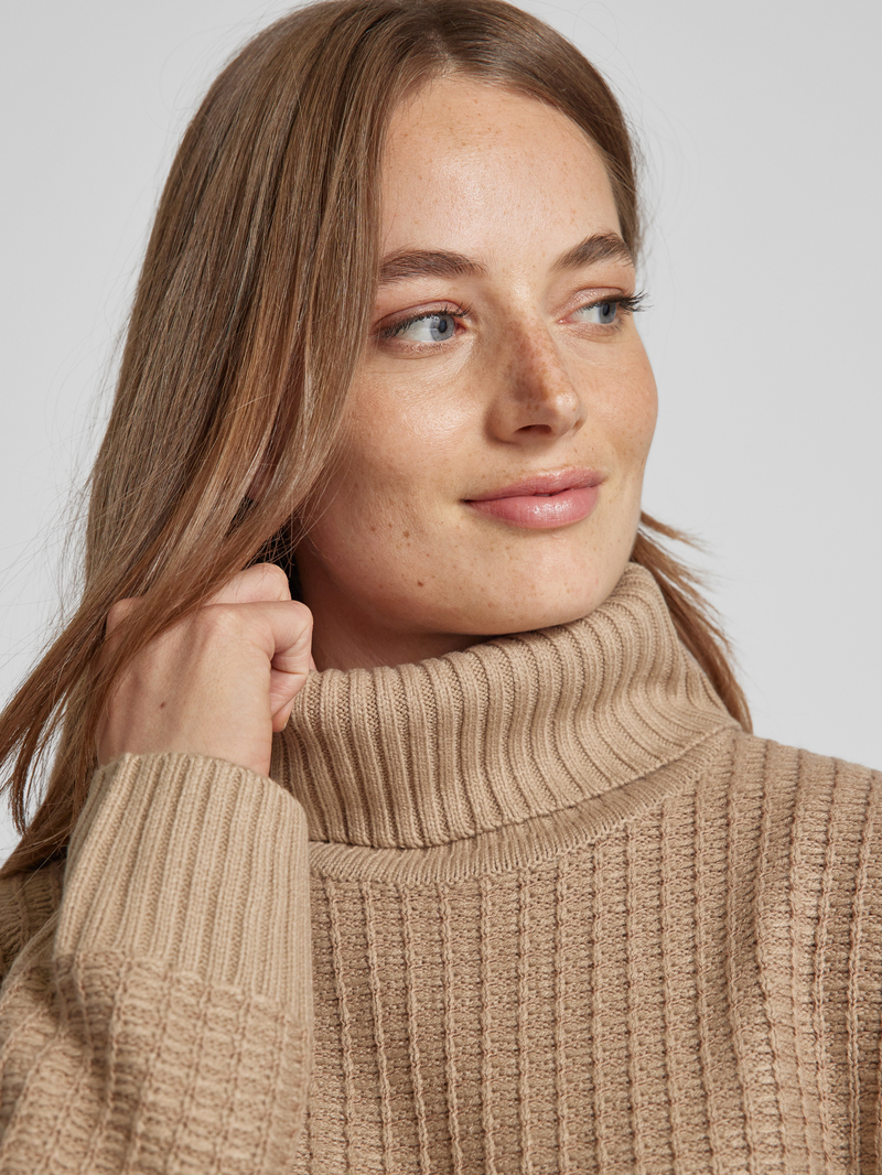 Vero Moda Regular fit coltrui van katoenmix model 'OMEGA'