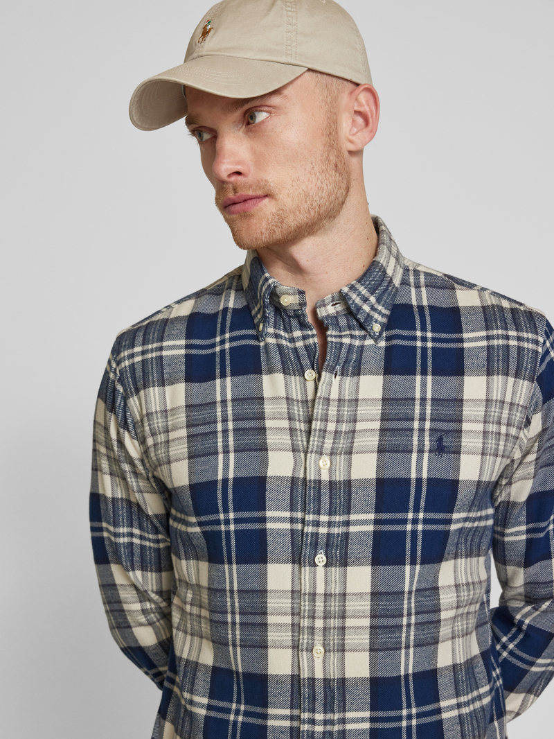 Polo Ralph Lauren Custom fit vrijetijdsoverhemd met logostitching