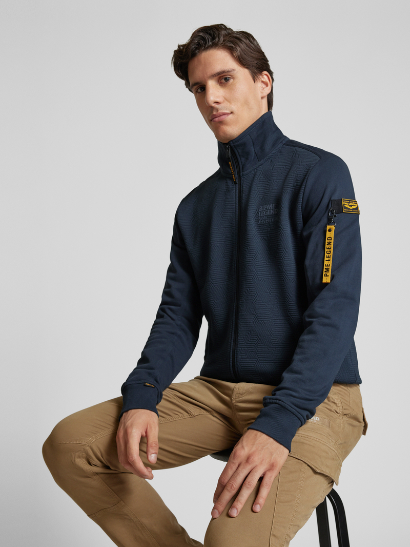 PME Legend Sweatjack met opstaande kraag