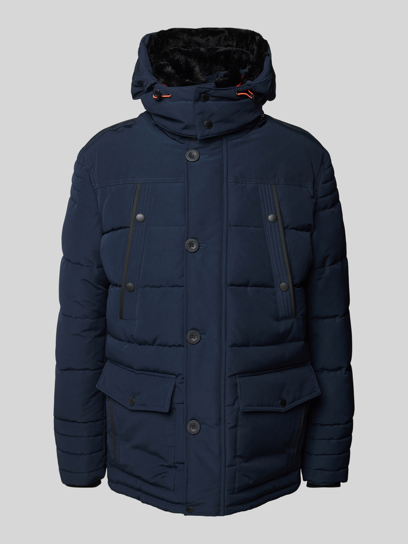 MCNEAL Gewatteerd jack met labeldetail