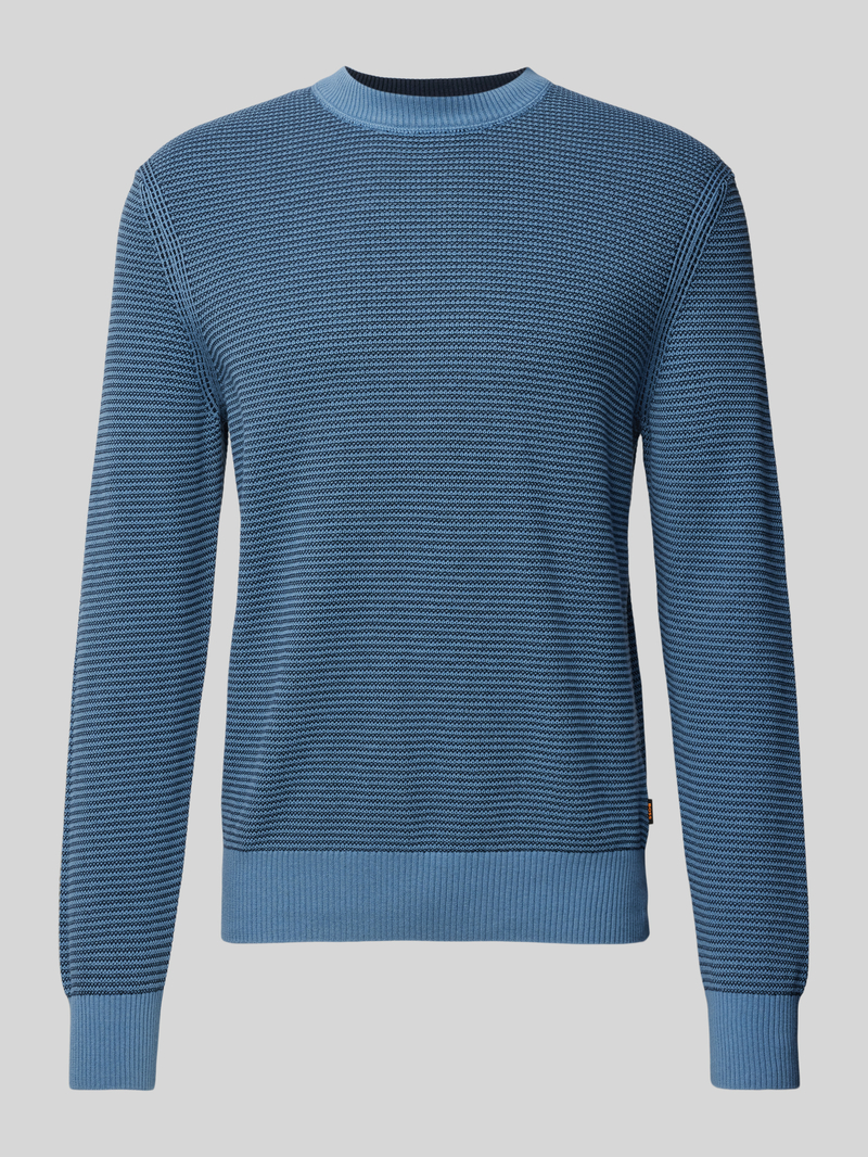 Boss Orange Gebreide pullover met ronde hals, model 'Amercury'