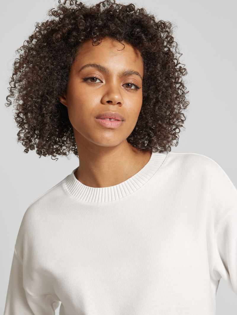 s.Oliver RED LABEL Relaxed fit sweatshirt met geborsteld oppervlak