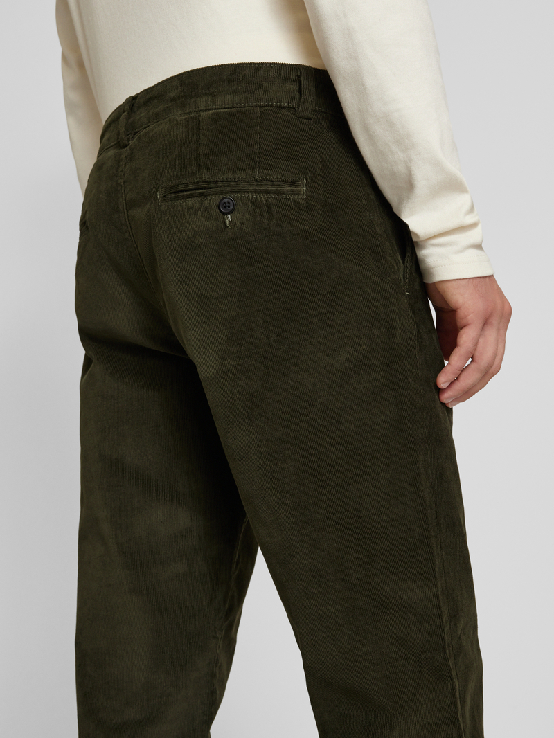 Selected Homme Straight fit broek van corduroy model 'MILES'