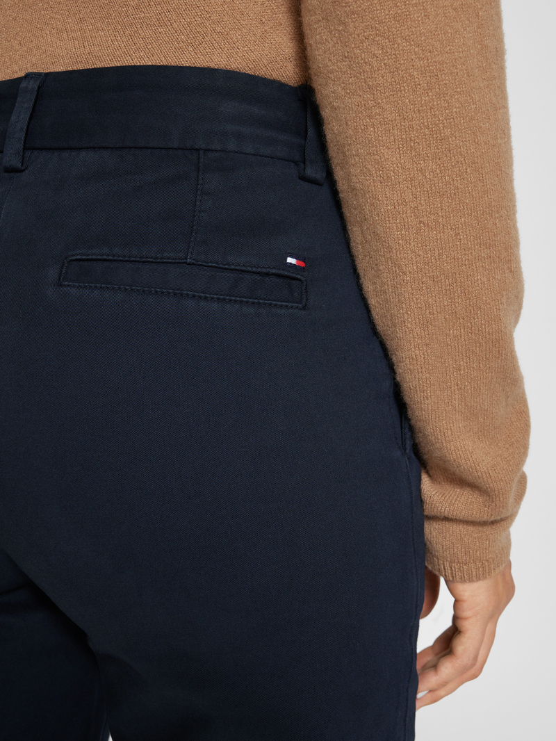 Tommy Hilfiger Regular fit chino met achterzakken