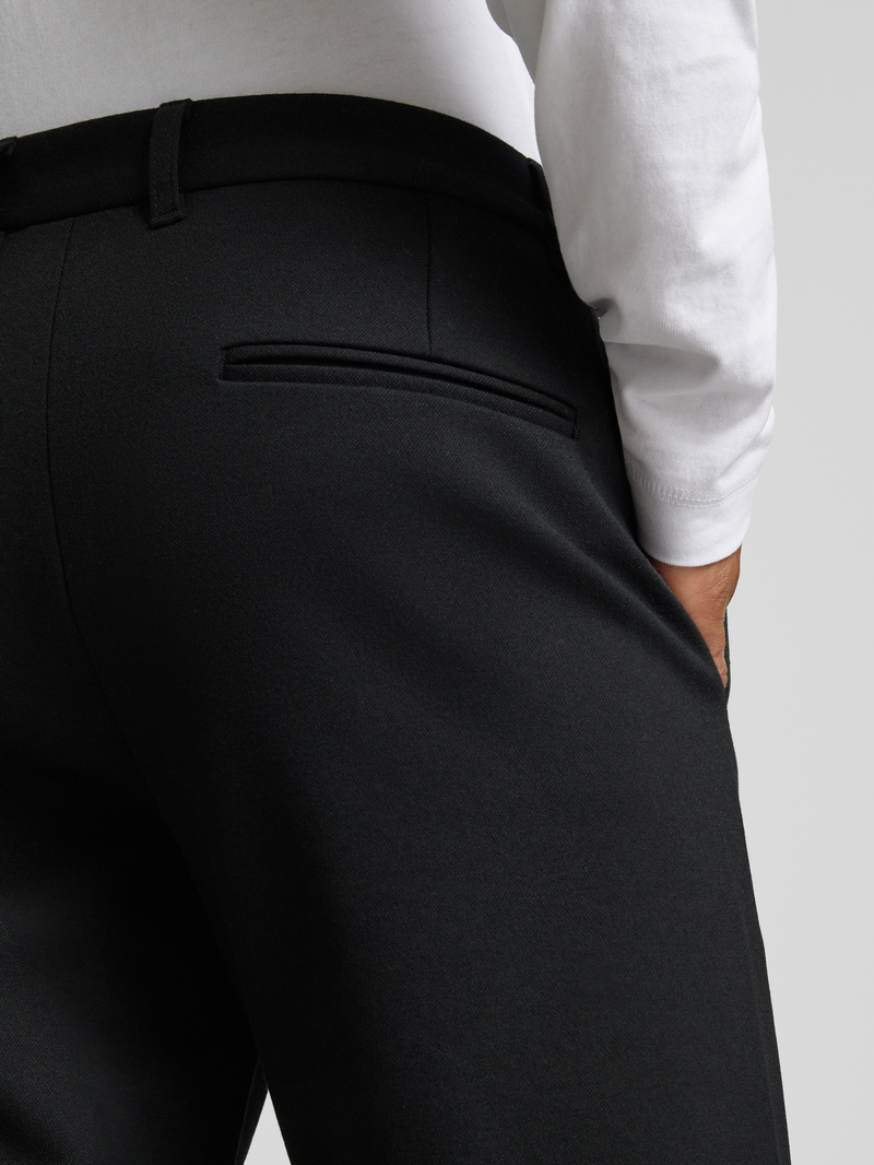 lindbergh Slim fit stoffen broek met verkort model