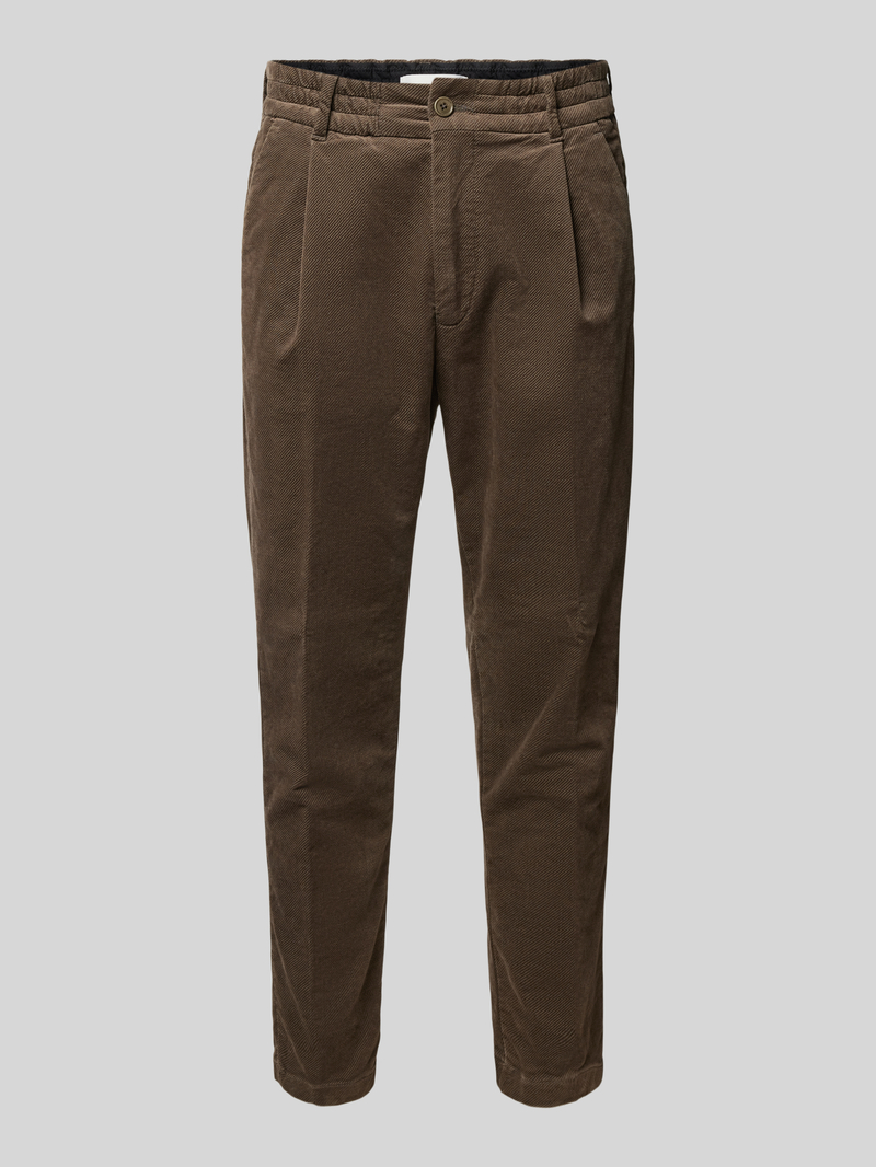 Drykorn Pantalon met paspelzakken aan de achterkant, model 'Cahsy'