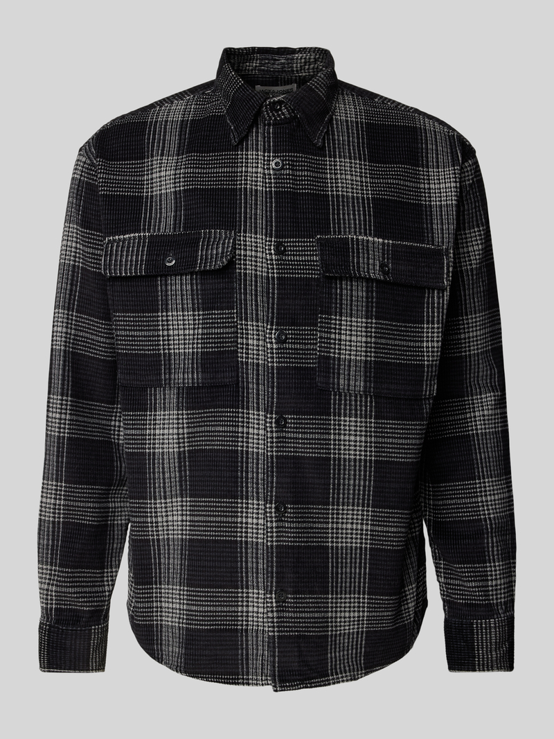 jack & jones Regular fit vrijetijdsoverhemd met borstzak model 'THEO'