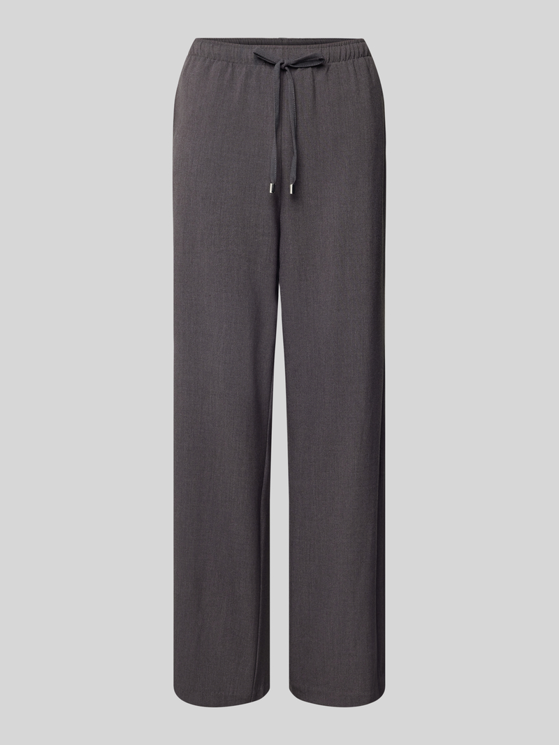 Only Baggy fit stoffen broek met elastische band model 'ISADORA'