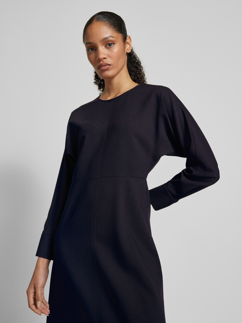 comma Midi-jurk met deelnaad