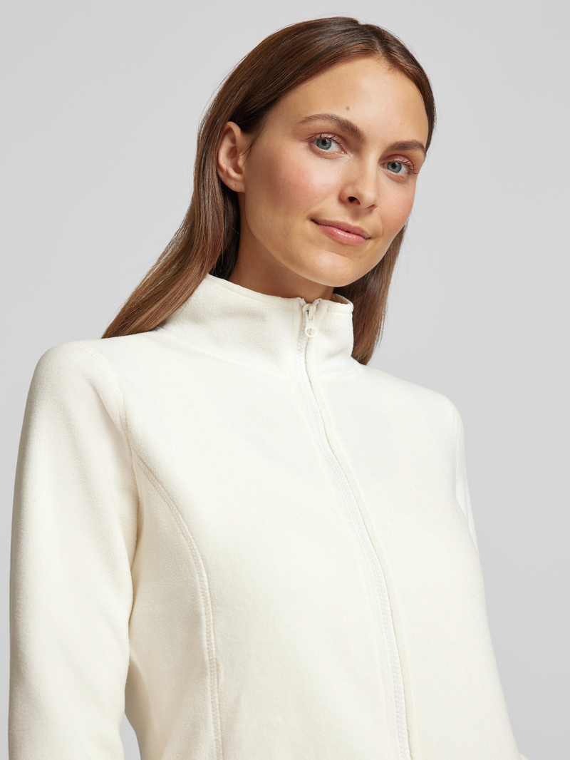Christian Berg Woman Shaped fit fleecejack met opstaande kraag