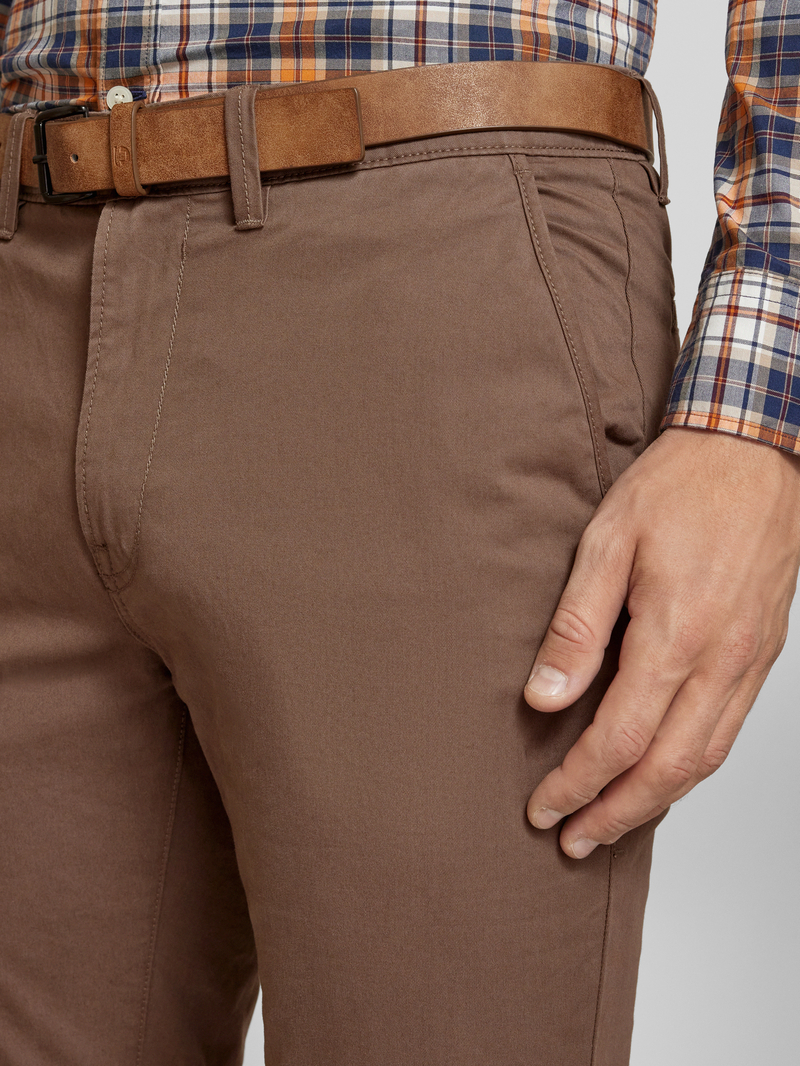 Tom Tailor Denim Slim fit chino met riem