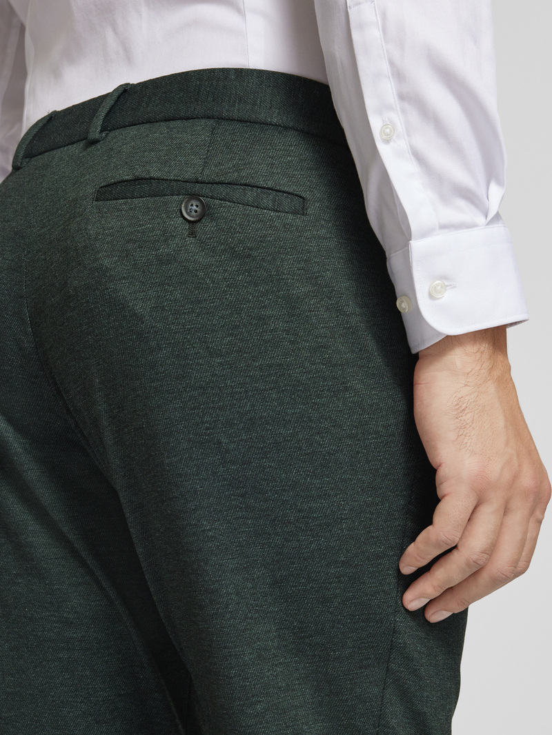 MCNEAL Regular fit stoffen broek met persplooien