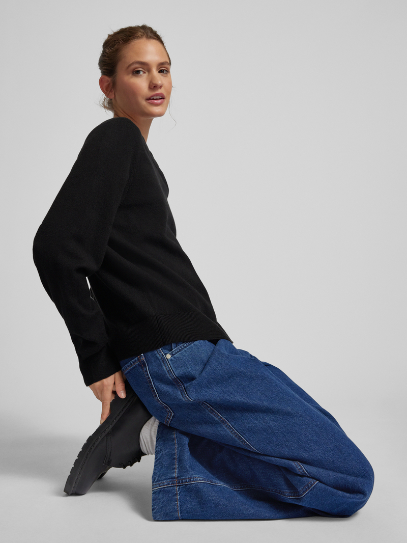 Marc O'Polo DENIM Gebreide pullover met ronde hals