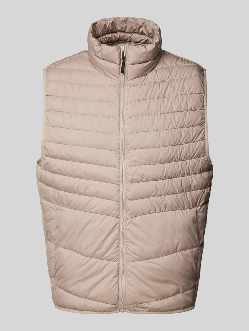 jack & jones Bodywarmer met opstaande kraag model 'STATE'