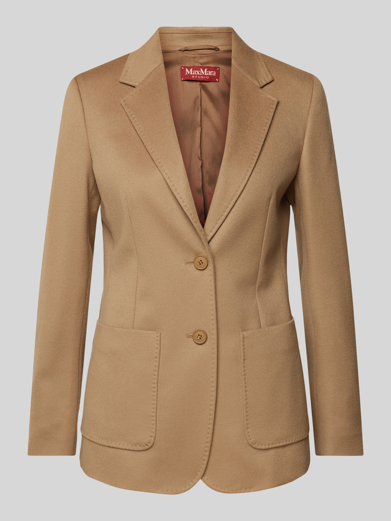 Max Mara Studio Blazer met steekzakken, model 'CLAN'