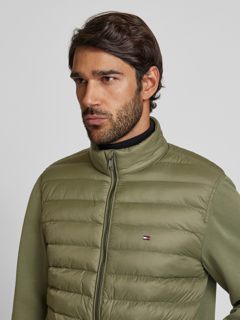 Tommy Hilfiger Gewatteerd jack met opstaande kraag model 'MIX MEDIA'