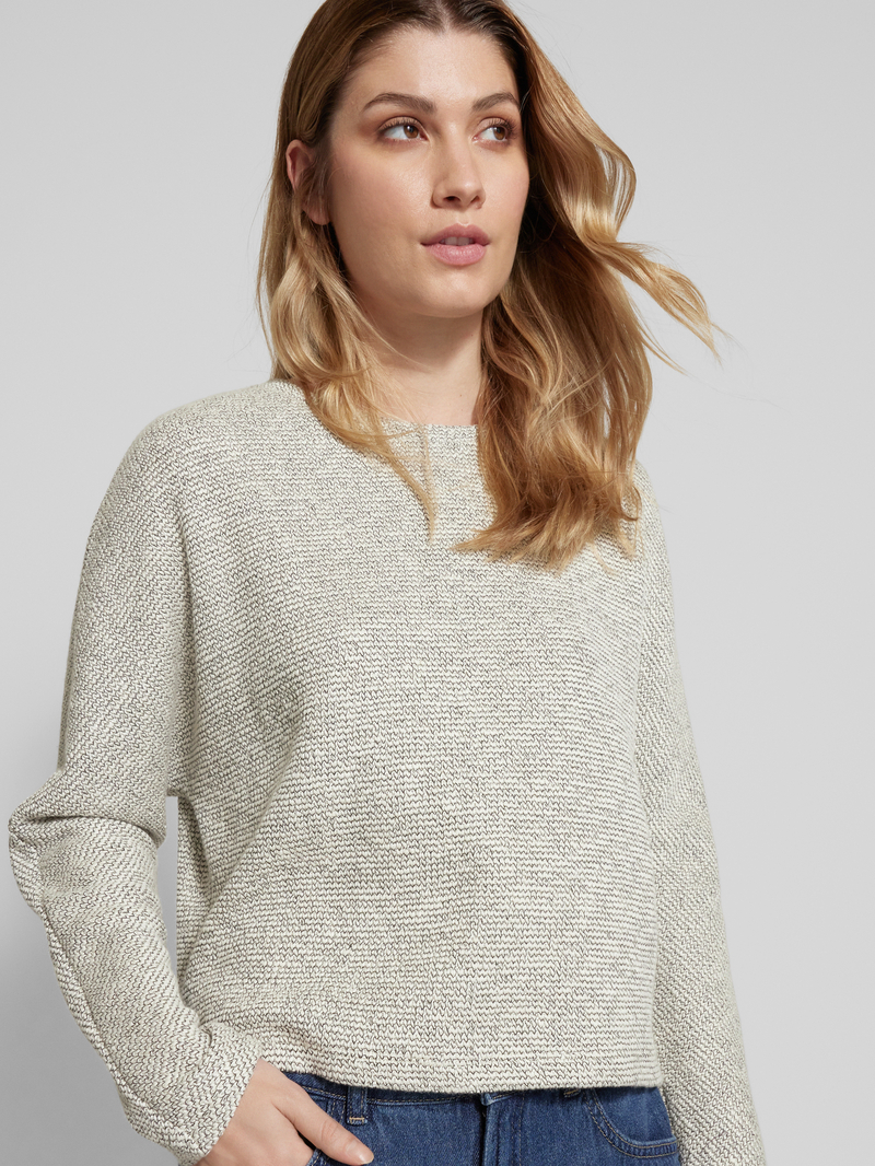 Opus Sweatshirt met ronde hals model 'Galty'