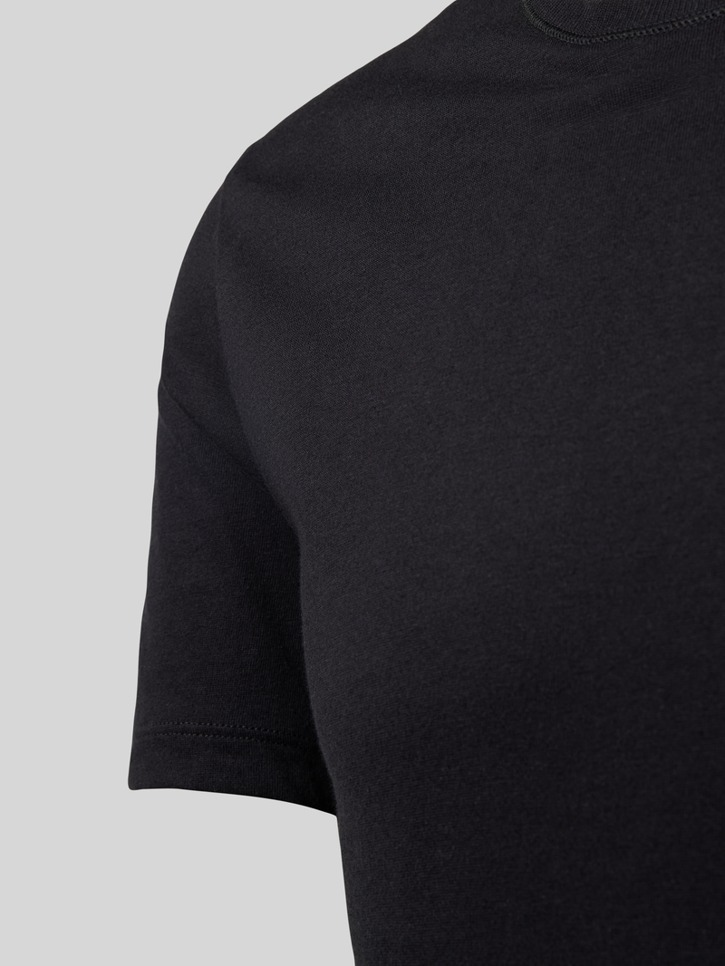 Boss T-shirt met labelstitching