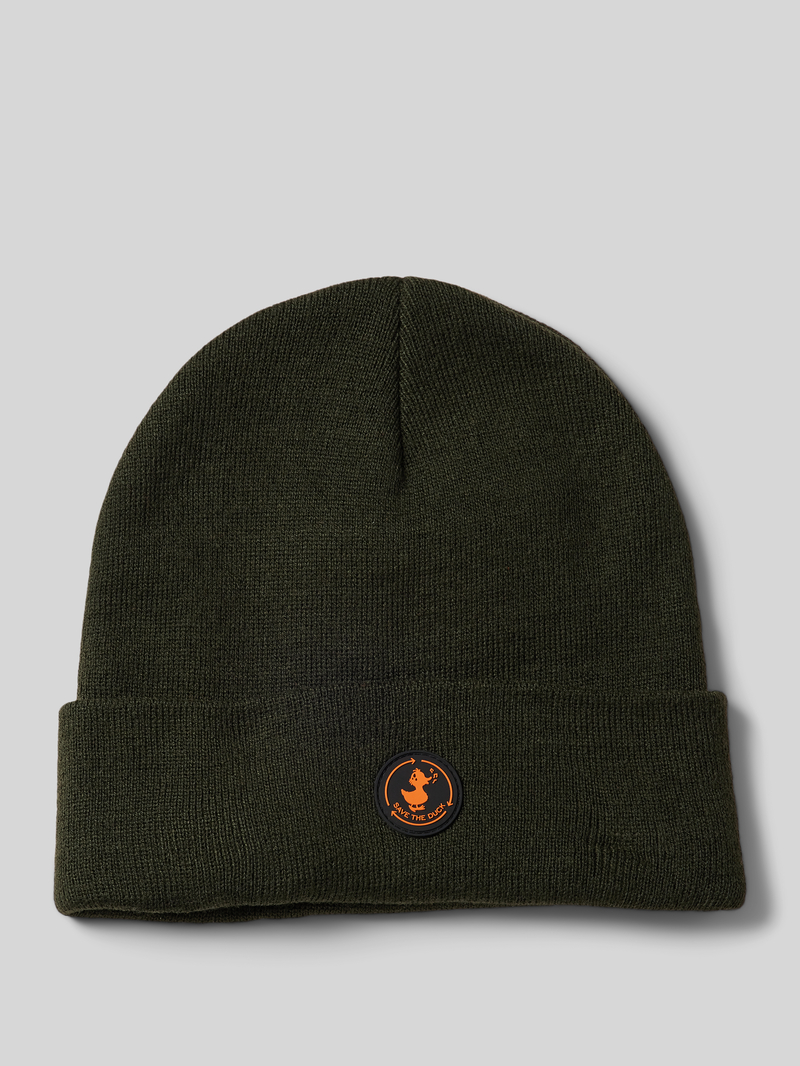 SAVE THE DUCK Beanie met labelpatch model 'LOU'