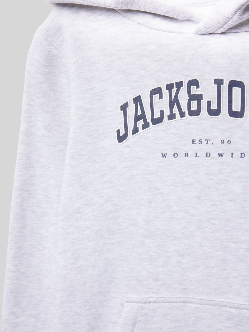 jack & jones Loose fit hoodie met kangoeroezak model 'CALEB'