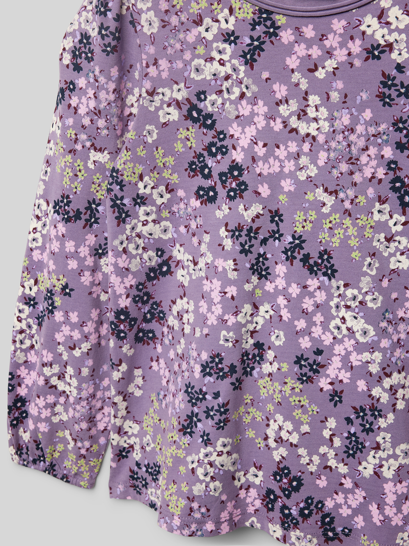 s.Oliver RED LABEL Uitlopend shirt met lange mouwen en all-over print