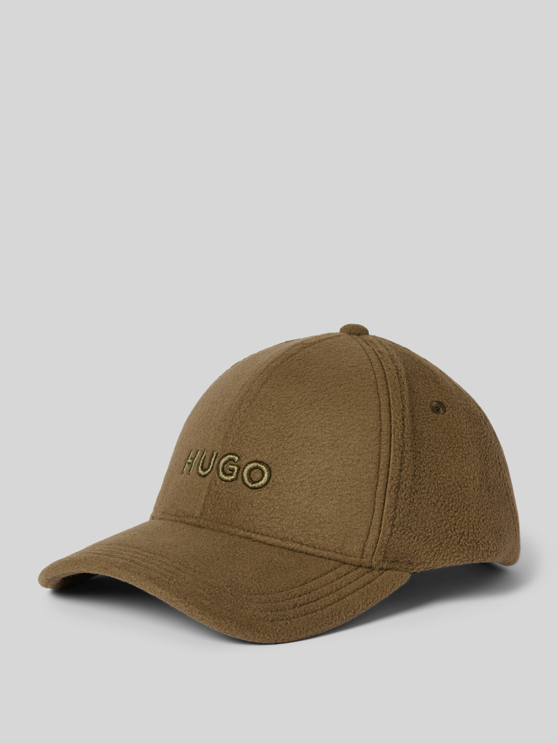 HUGO Baseballpet met labelstitching, model 'Jake'