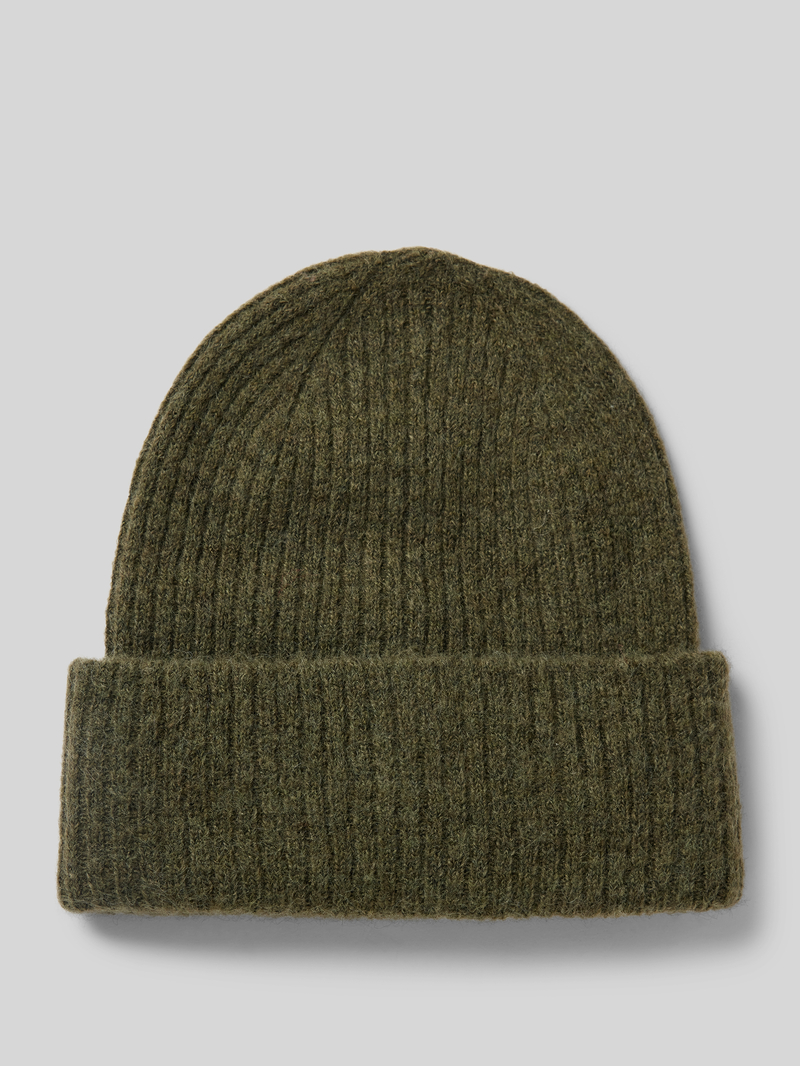 Selected Femme Beanie met brede rand, model 'MALINE'