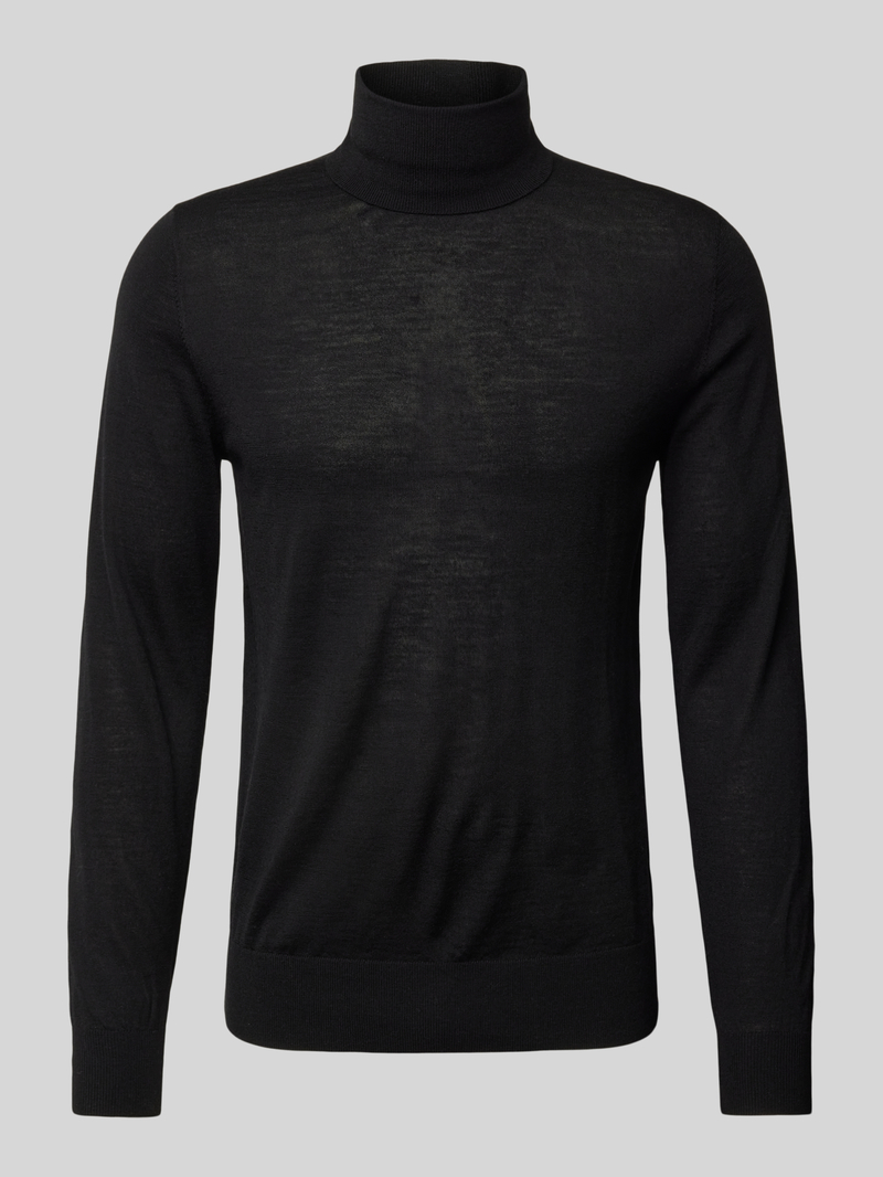 Tiger Of Sweden Gebreide pullover van wol met col model 'Neville'