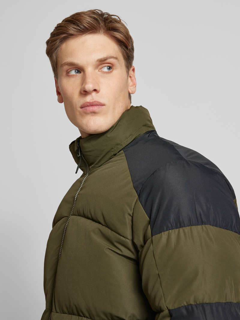 jack & jones Gewatteerd jack met capuchon model 'AERO'