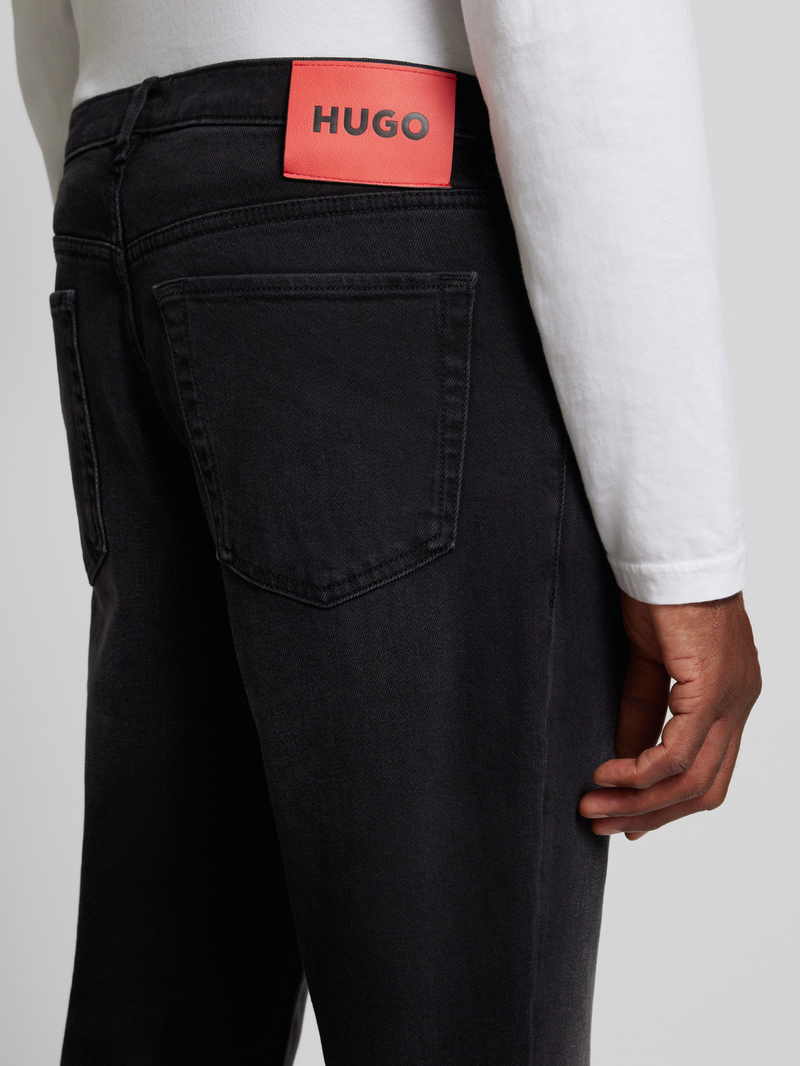 HUGO Tapered fit jeans in 5-pocketmodel