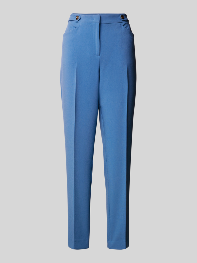 Comma Tapered fit pantalon met persplooien