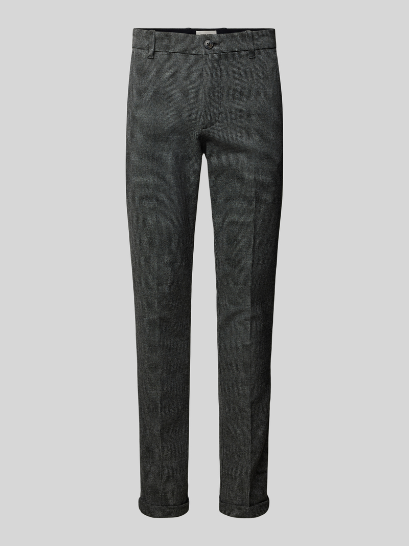 jack & jones Slim fit chino met persplooien model 'MARCO'