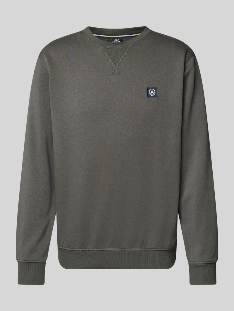 Lerros Sweatshirt met labelstitching
