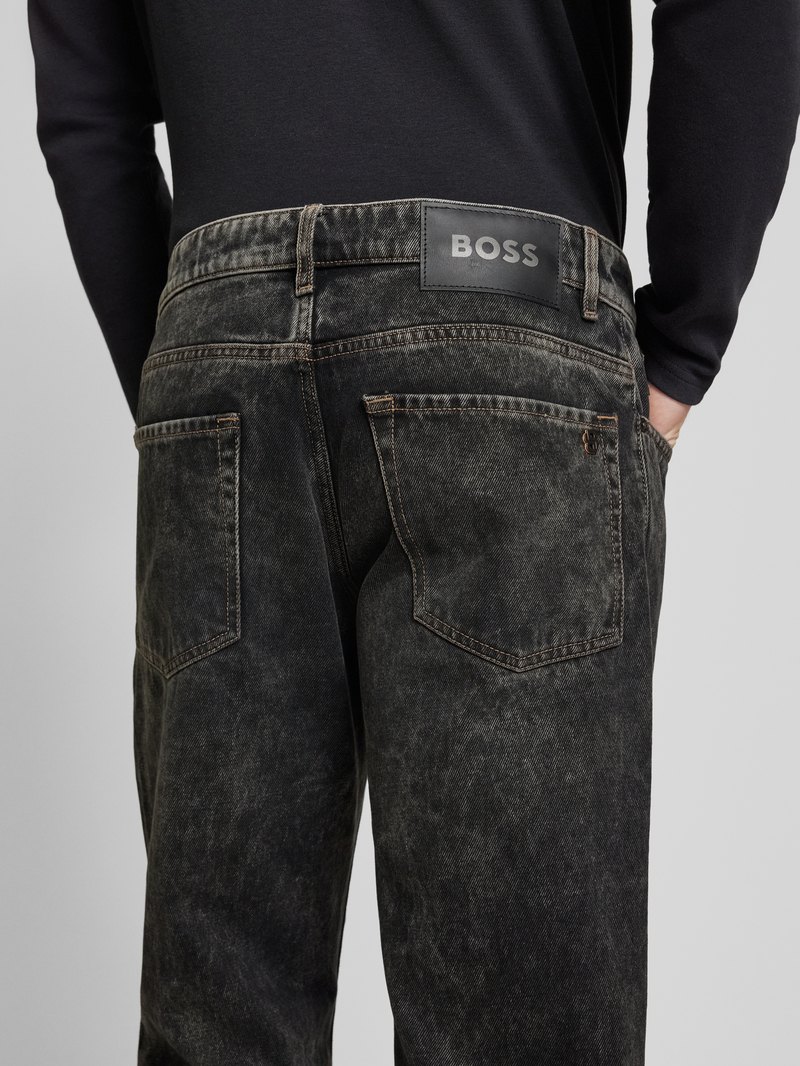 Boss Orange Regular fit jeans in used-look model 'RE.MAINE'