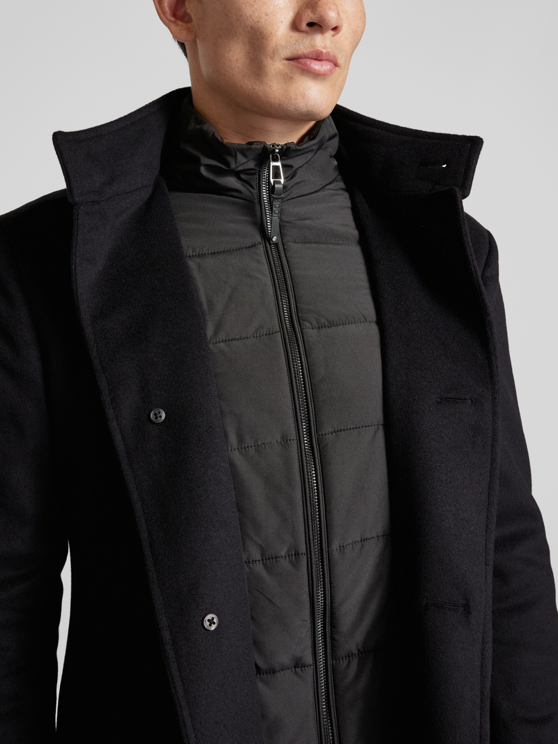 JOOP! Collection Lange jas met steekzakken model 'Maic'