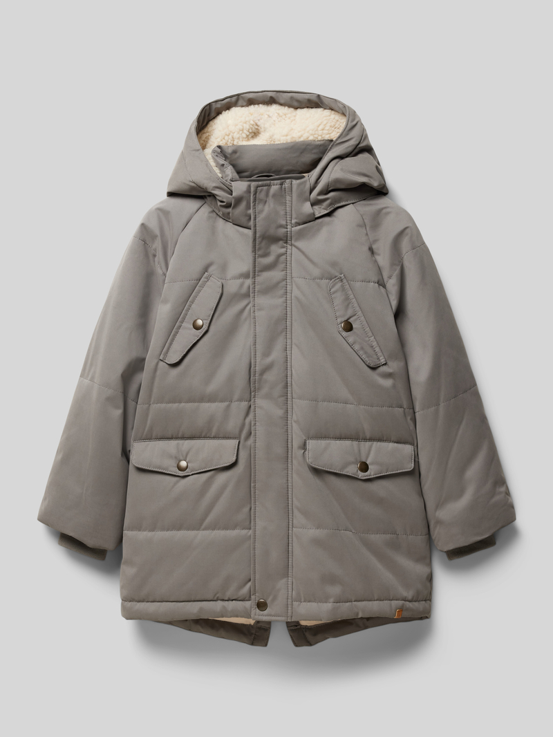 Lil Atelier Parka met klepzakken, model 'GODO'