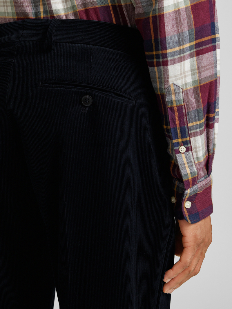 Selected Homme Straight leg pantalon met achterzakken