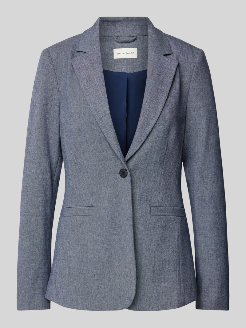 Tom Tailor Regular fit blazer met reverskraag