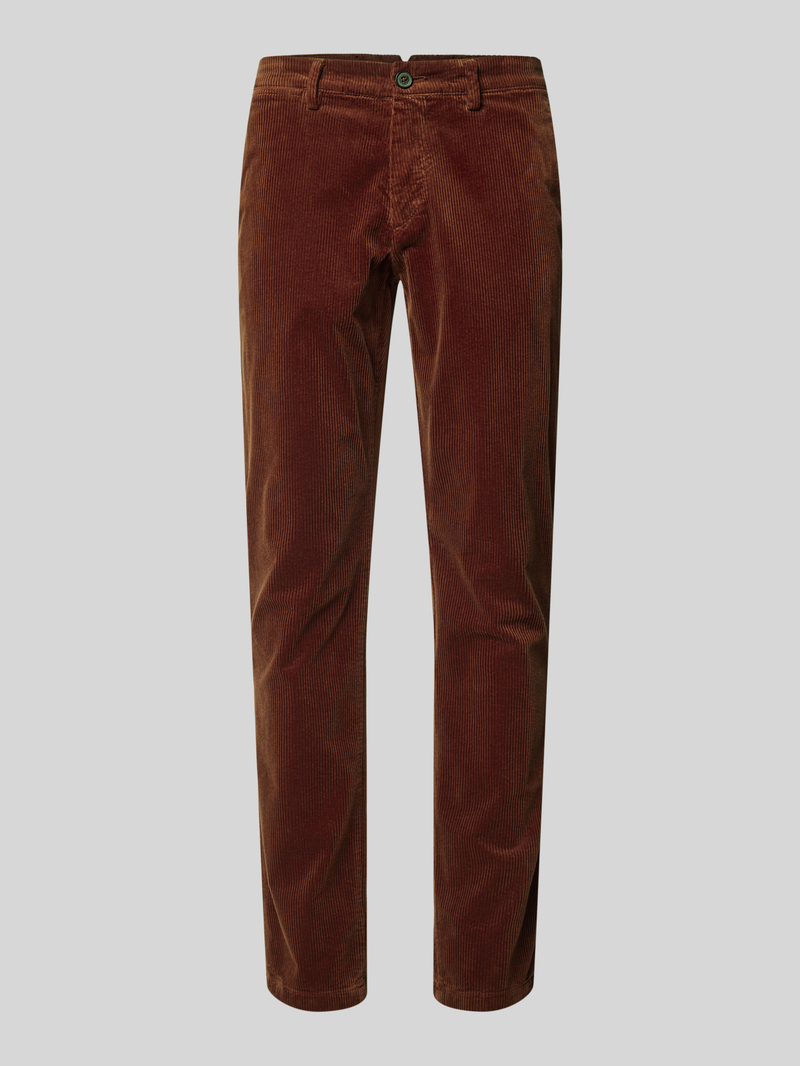 G1920 Slim fit corduroy broek, model 'Subway'