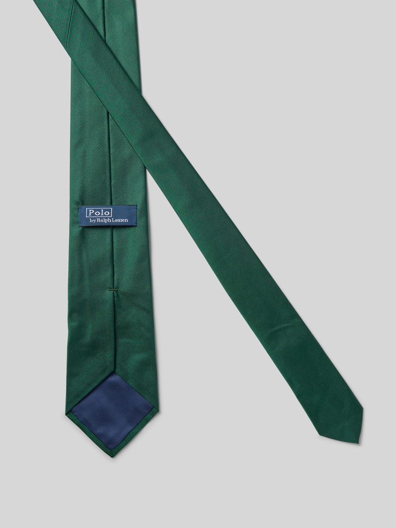 Polo Ralph Lauren Stropdas van zijde met labelstitching (8 cm)