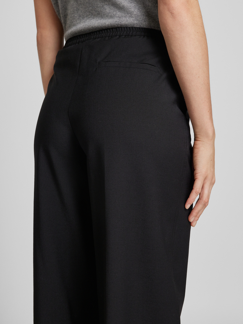 Marc O'Polo Straight fit stoffen broek van wolmix met stretch en elegante persplooi