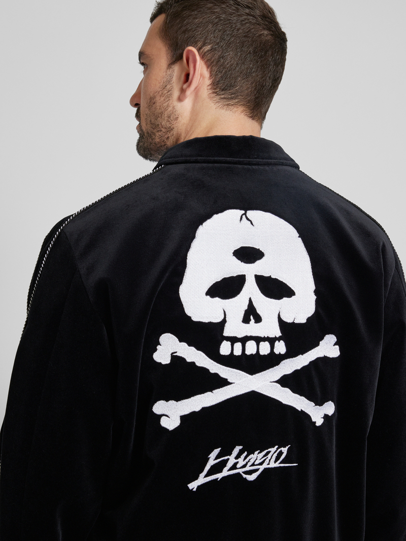 HUGO Jack met motiefprint model 'Breck'