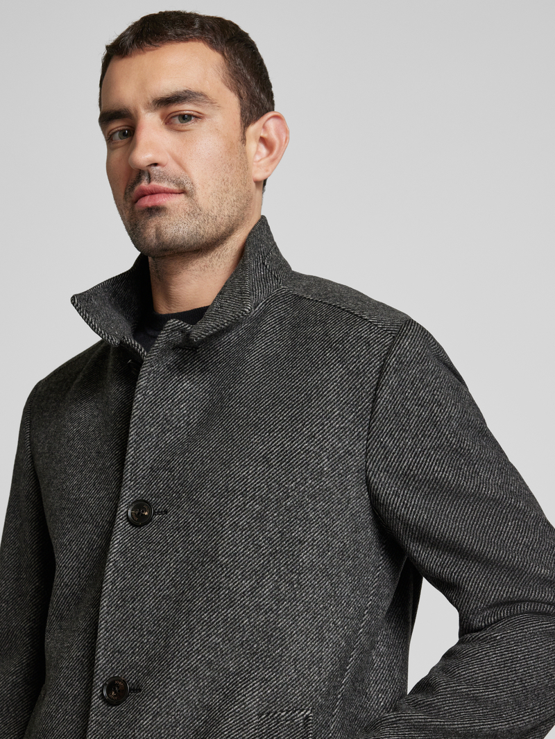 JOOP! Collection Lange jas met opstaande kraag model 'Maron'