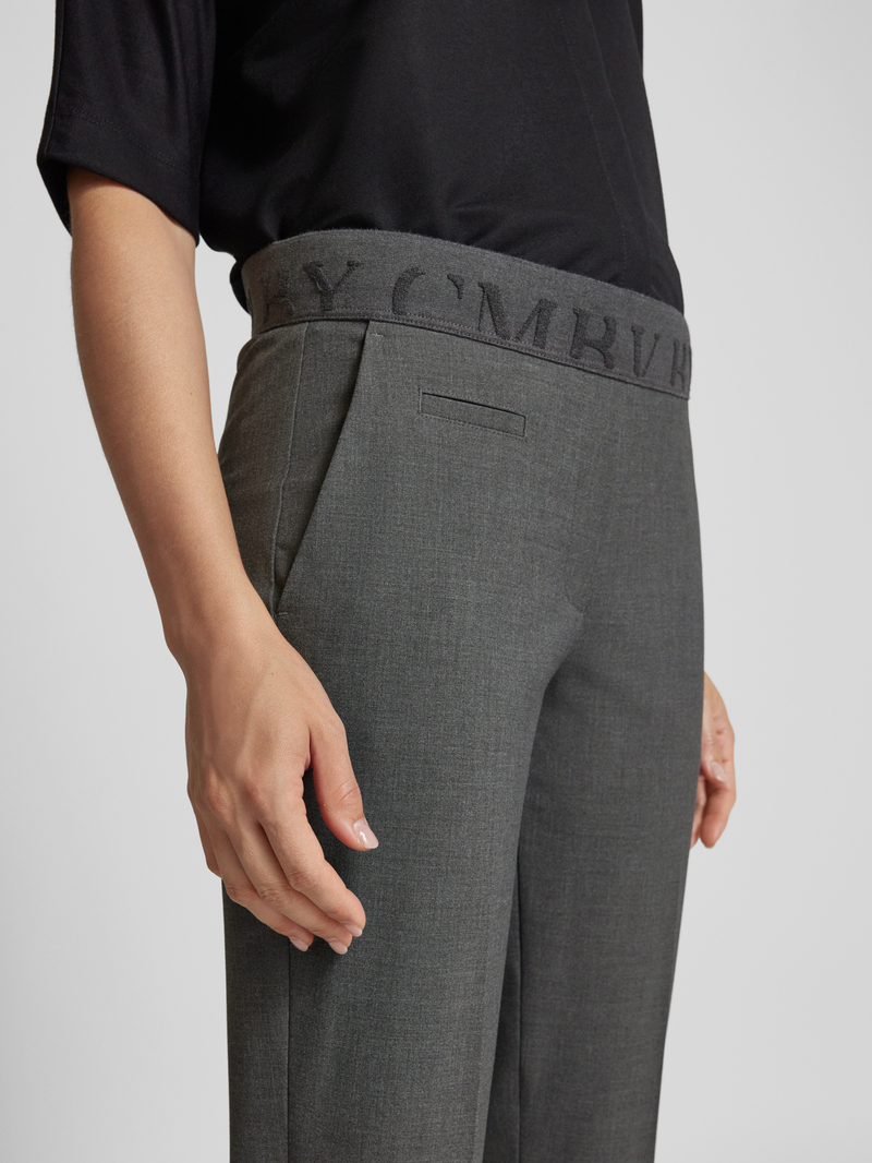 CAMBIO Broek met elastische band model 'Kim'