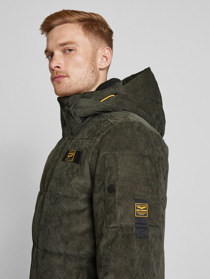 PME Legend Gewatteerd jack met opstaande kraag model 'GOBBLER'